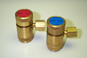 R-134a service couplings
